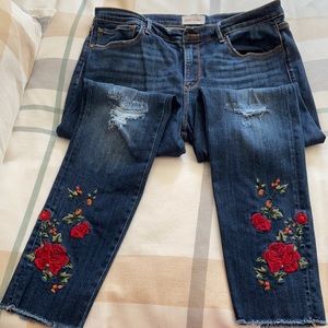 Driftwood Embroidered Jeans